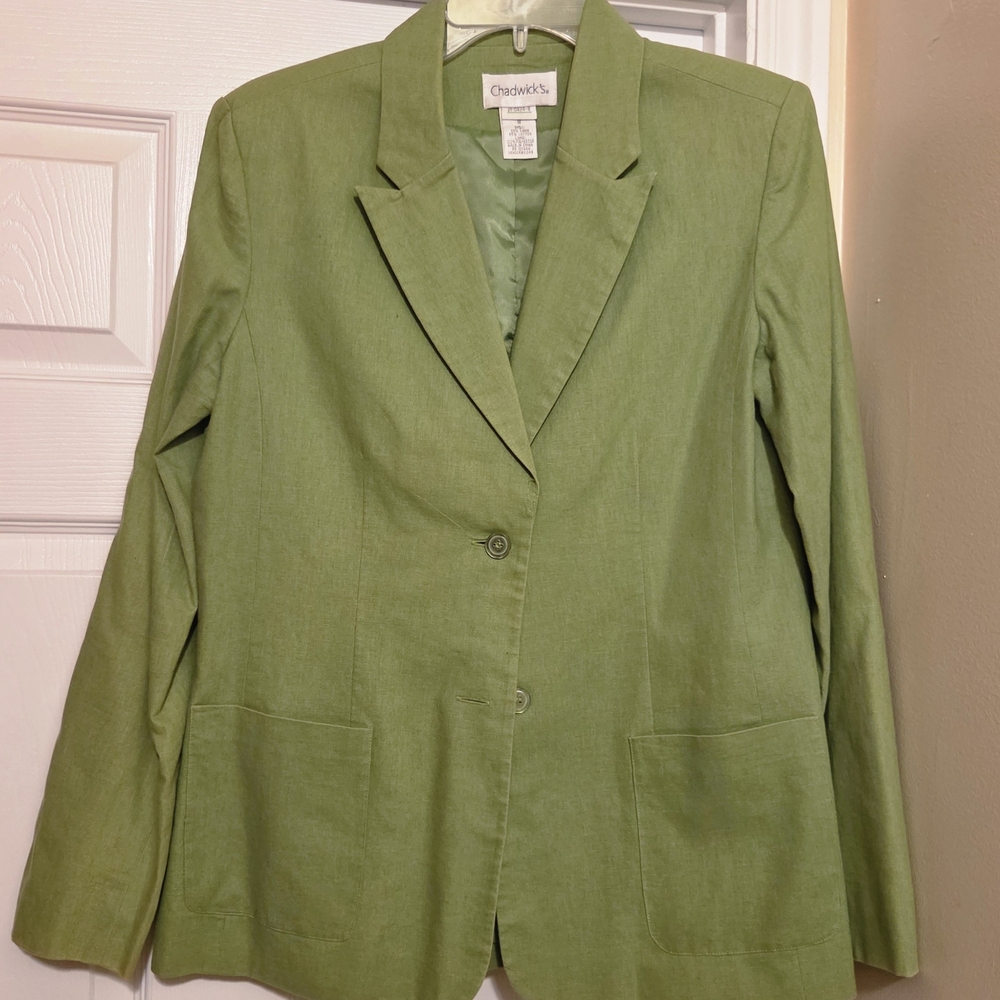 Chadwicks Women's Fresh Green Blazer